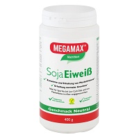 MEGAMAX Soja Eiweiß neutral Pulver - 400g