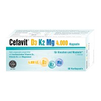CEFAVIT D3 K2 Mg 4.000 I.E. Hartkapseln - 60St