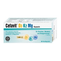 CEFAVIT D3 K2 Mg 7.000 I.E. Hartkapseln - 60St