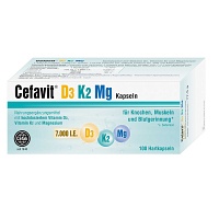 CEFAVIT D3 K2 Mg 7.000 I.E. Hartkapseln - 100St