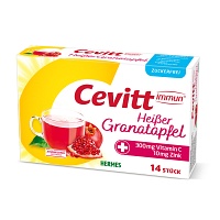 CEVITT immun heißer Granatapfel zuckerfrei Gran. - 14St