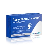 PARACETAMOL axicur 500 mg Tabletten - 20St