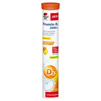 DOPPELHERZ Vitamin D3 2000 I.E. Brausetabletten - 15St
