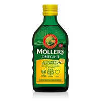 MÖLLER\'S Omega-3 Zitrone Öl - 250ml