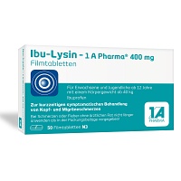 IBU-LYSIN 1A Pharma 400 mg Filmtabletten - 50St