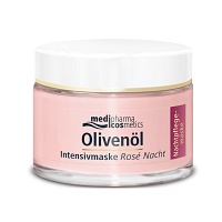 OLIVENÖL INTENSIVMASKE Rose Nachtcreme - 50ml