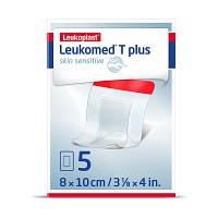 LEUKOMED T plus skin sensitive steril 8x10 cm - 5St