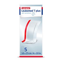 LEUKOMED T plus skin sensitive steril 10x25 cm - 5St