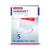 LEUKOMED T skin sensitive steril 8x10 cm - 5St