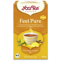 YOGI TEA Feel Pure Zitrone Bio Filterbeutel - 17X1.8g