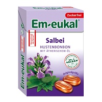 EM-EUKAL Bonbons Salbei zuckerfrei Box - 50g