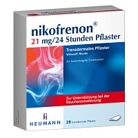 NIKOFRENON 21 mg/24 Stunden Pflaster transdermal - 28St