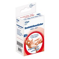 DESINFEKTIONSTÜCHER Hände+Haut - 12St