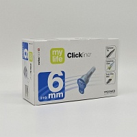 MYLIFE Clickfine Pen-Nadeln 6 mm 31 G - 100St