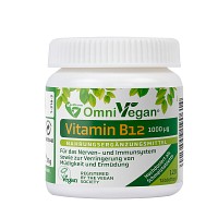 OMNIVEGAN B12 1000 µg Tabl.m.Beerengeschmack - 120St