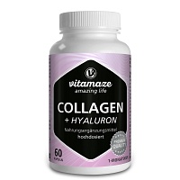 COLLAGEN 300 mg+Hyaluron 100 mg hochdosiert Kaps. - 60St