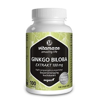 GINKGO BILOBA 100 mg hochdosiert vegan Kapseln - 100St