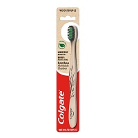 COLGATE Bamboo Aktivkohle Zahnbürste - 1St