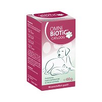OMNI BiOTiC Cat & Dog Pulver - 60g