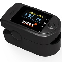 PULOX PO-200A Pulsoximeter schwarz - 1St