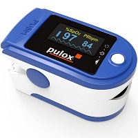 PULOX PO-200 Solo Pulsoximeter blau - 1St