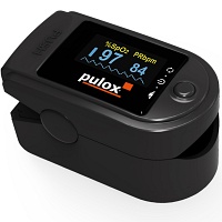 PULOX PO-200 Solo Pulsoximeter schwarz - 1St
