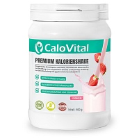 CALOVITAL Premium Kalorienshake Erdbeere Pulver - 500g
