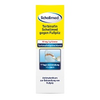 TERBINAFIN Schollmed gegen Fußpilz 10 mg/g Creme - 15g