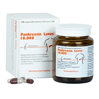 PANKREATIN Laves 10.000 Ph.Eur.-Einh.msr.Hartkaps. - 100St