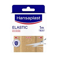 HANSAPLAST Elastic Pflaster 8 cmx1 m - 1St