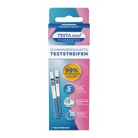 TESTAMED Schwangerschafts Frühtest Teststreifen - 1St