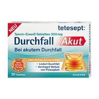TETESEPT Durchfall Akut Tabletten - 20St
