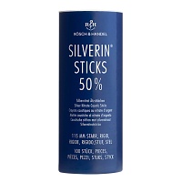 SILVERIN Sticks 50% Silbernitrat Ätzst.115mm starr - 100St