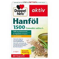 DOPPELHERZ Hanföl Kapseln