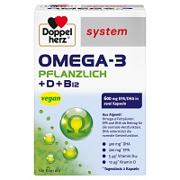 DOPPELHERZ Omega-3 pflanzlich system Kapseln - 120St