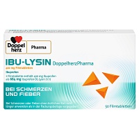 IBU-LYSIN DoppelherzPharma 400 mg Filmtabletten - 50St