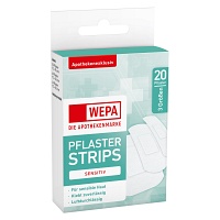 WEPA Pflasterstrips sensitiv 3 Größen - 20St
