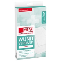 WEPA Wundverband 8x15 cm steril - 5St