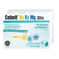 CEFAVIT D3 K2 Mg 2.000 I.E. Stix Granulat - 36St