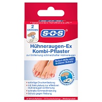 SOS HÜHNERAUGEN-Ex Kombi Pflaster - 54St