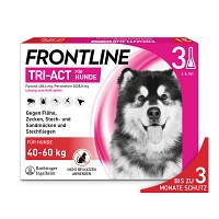 FRONTLINE Tri-Act Lsg.z.Auftropfen f.Hunde 40-60kg - 3St