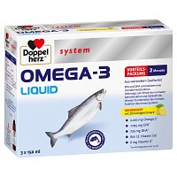 DOPPELHERZ Omega-3 Liquid system - 3X150ml