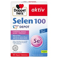 DOPPELHERZ Selen 100 2-Phasen Depot Tabletten - 45St