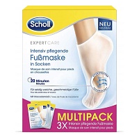 SCHOLL Intensiv pflegende Fußmaske in Socken - 3X2St