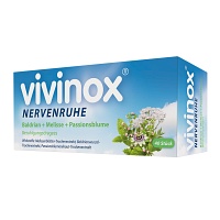 VIVINOX Nervenruhe Baldr.+Mel.+Passion.Beruh.Drag. - 40St - Beruhigung & Schlafen