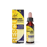 BACHBLÜTEN Original Rescura Night Tropfen alk.frei - 10ml