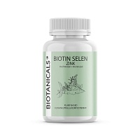 BIOTANICALS Biotin Selen Zink Kapseln - 120St