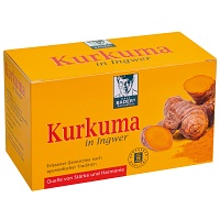 KURKUMA IN Ingwer Tee Filterbeutel - 20St