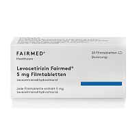 LEVOCETIRIZIN Fairmed 5 mg Filmtabletten - 20St