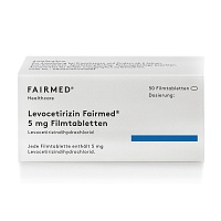 LEVOCETIRIZIN Fairmed 5 mg Filmtabletten - 50St